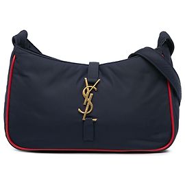 Saint Laurent Blu Nylon Le 5 a 7