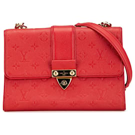 Louis Vuitton Monogram Empreinte Saint Sulpice BB Rosso