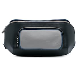 Bumbag Louis Vuitton in Epi blu Damier Graphite