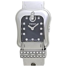 Damenarmbanduhr Fendi B-Fendi 3800L aus Edelstahl mit Diamanten