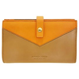 Portafoglio Bicolore Bifold Bottega Veneta