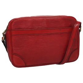 LOUIS VUITTON Epi Trocadero 23 Borsa a Spalla Rossa M52307 LV Auth 109939