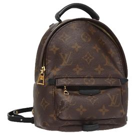 LOUIS VUITTON Rucksack Palm Springs MINI Monogram M44873 LV Auth 109918