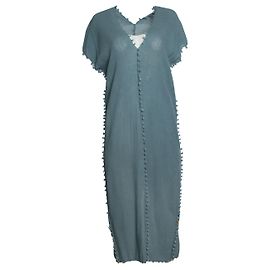 Autre Marque Caravana, blaues Maxikleid
