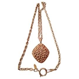 Collana Chanel Coco Mark placcata oro