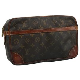 LOUIS VUITTON Clutch Compiegne 28 M51845 LV Auth ar13177
