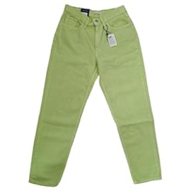 Pantalon Levi's Taille Haute Citron Vert en Coton