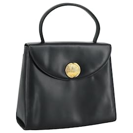 Borsa a mano GIVENCHY in pelle nera e oro Auth yk16736 - Givenchy