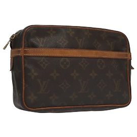 LOUIS VUITTON Clutch Compiegne 23 M51847 LV Auth ar13165