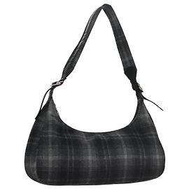 Borsa a spalla Salvatore Ferragamo in lana grigia Auth bs21555