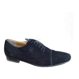 Gucci Richelieu Herrenschuhe schwarz Wildleder