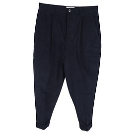 AMI Paris Karottenhose aus Baumwolle in Marineblau