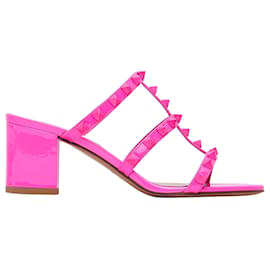 Sandali Valentino Rockstud in pelle rosa 37