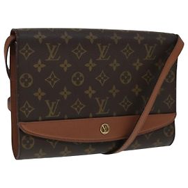 LOUIS VUITTON Monogramm Bordeaux 27 Schultertasche M51797 LV Auth ep7146