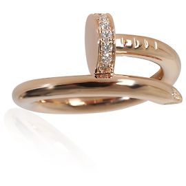 Anillo Cartier Juste Un Clou, Diamantes (Oro Rosa)