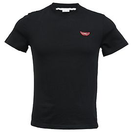Stella Mc Cartney T-shirt Stella McCartney No Smile No Service in cotone nero