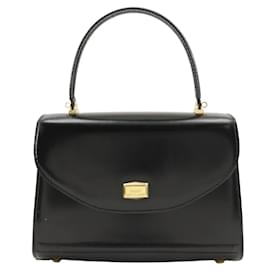 Borsa in pelle nera Bally