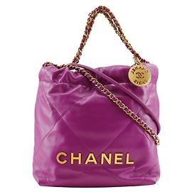 Borsa a spalla mini Chanel 22