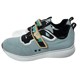 Prada Sneaker Türkis Synthetik