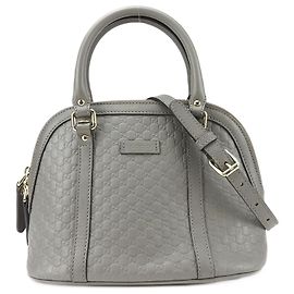 Borsa a spalla in pelle Micro Guccissima di Gucci