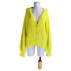 Cardigan Mads Norgaard Gelb