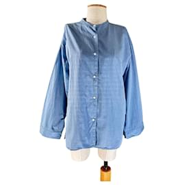 Aiayu Blaue Baumwollbluse - Autre Marque