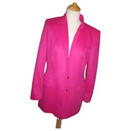 Giacca Escada Fucsia in Lana Taglia 40