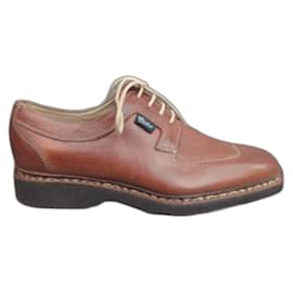 Derbies Paraboot in pelle marrone chiaro