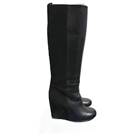 Botas CELINE T.EU 37.5 Cuero - Céline