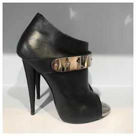 GIUSEPPE ZANOTTI Botines T.EU 37 Cuero