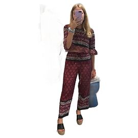 ANNA SUI Hosen T.International S Seide