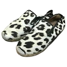 CELINE Espadrilles T.EU 37 Pelle di vitello stile pony - Céline