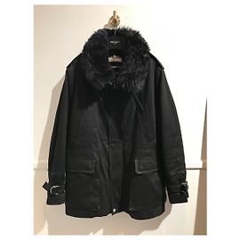 SAINT LAURENT Mäntel T.International M Baumwolle