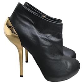 GIUSEPPE ZANOTTI Botas de tobillo T.EU 37.5 Cuero
