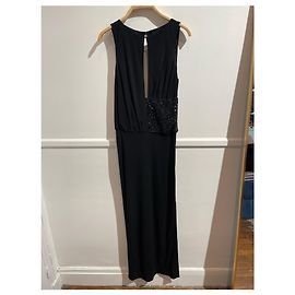 HERVE LEGER Kleid T.International S Viskose