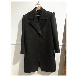 BALENCIAGA Coats T.International L Wool