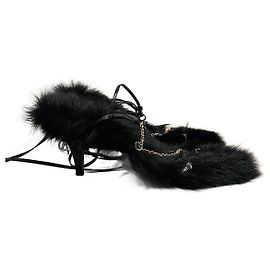 KHAITE Sandalen T.EU 37.5 aus Fell