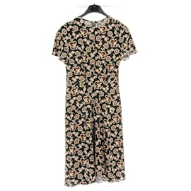 zaggy silk dress Isabel Marant toile // Black & White Sheer Printed Zaggy Dress  VSP  Consignment