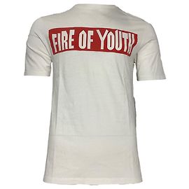 T-shirt Loewe Fire of Youth in cotone bianco