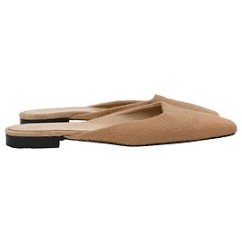 Totême Mule piatte Toteme in cashmere beige