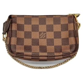 Mini Pochette Damier Ebene Louis Vuitton