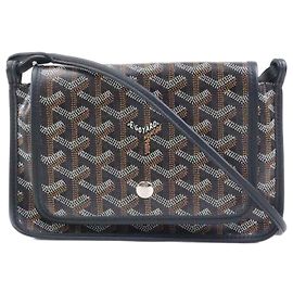 Borsa a spalla Goyard nera Plume