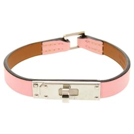 Hermes Micro Kelly Swift Leather Charm Bracelet - Hermès