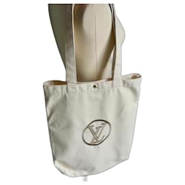 LOUIS VUITTON Tote-Bag aus recycelter Baumwolle Sammlerstück NEU