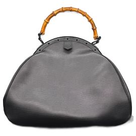 Gucci Tom Ford Bamboo Borsa a Mano Nera