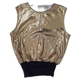 Sweat-shirt sans manches vintage Moschino 1980
