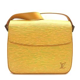 Louis Vuitton Bussy Schultertasche aus Epi-Leder in Gelb