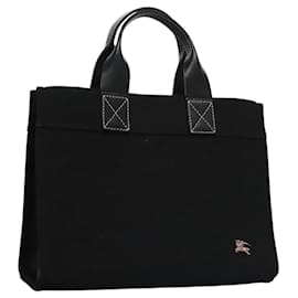 Borsa a mano in tela nera BURBERRY Blue Label Auth ac3538 - Burberry