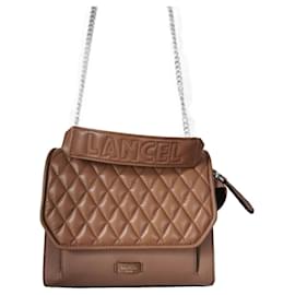 Borsa Lancel Ninon Marrone in Pelle M