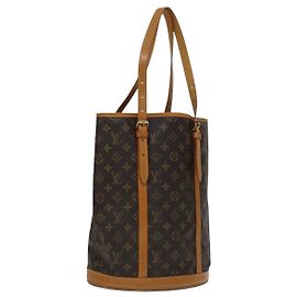 LOUIS VUITTON Borsa a Spalla Monogram Bucket GM M42236 LV Auth yk16923